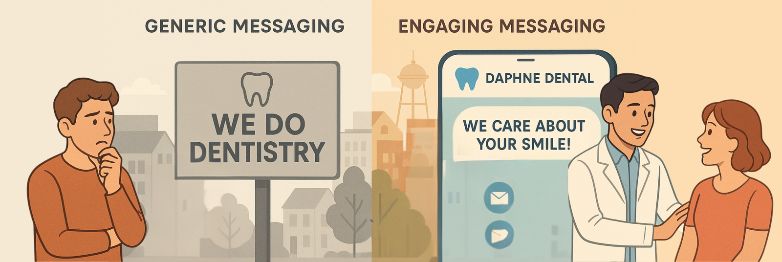 Why Generic Messages Fail to Attract Patients