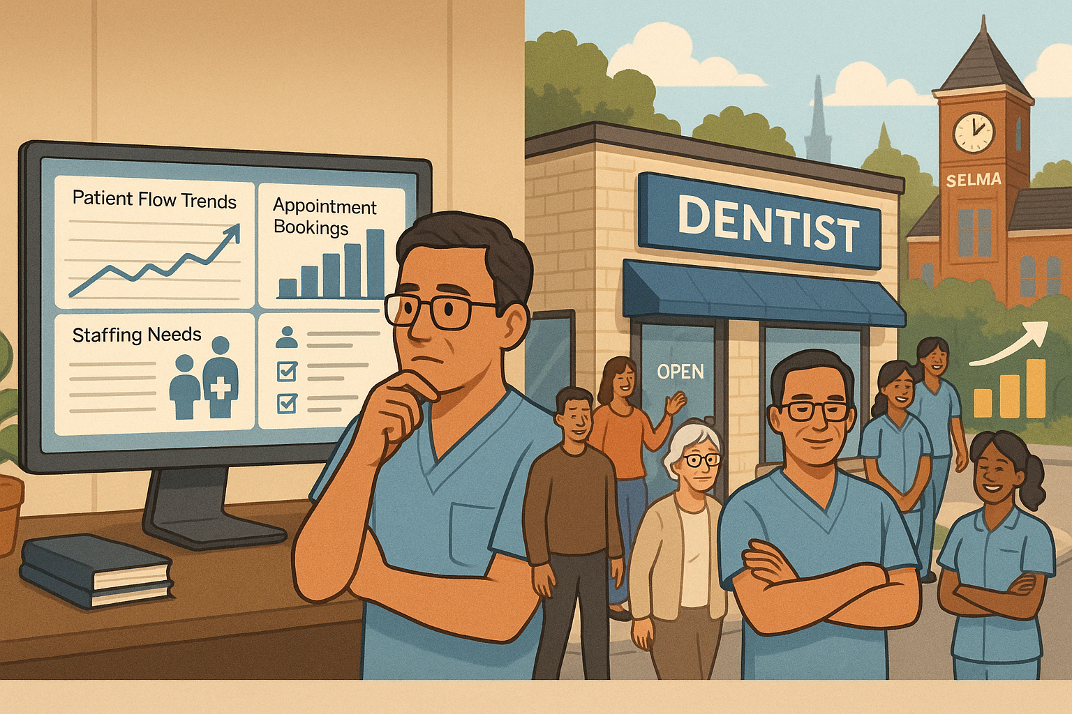 Forecasting With Data: How Predictive Tools Help Selma Dentists Plan Staffing & Growth