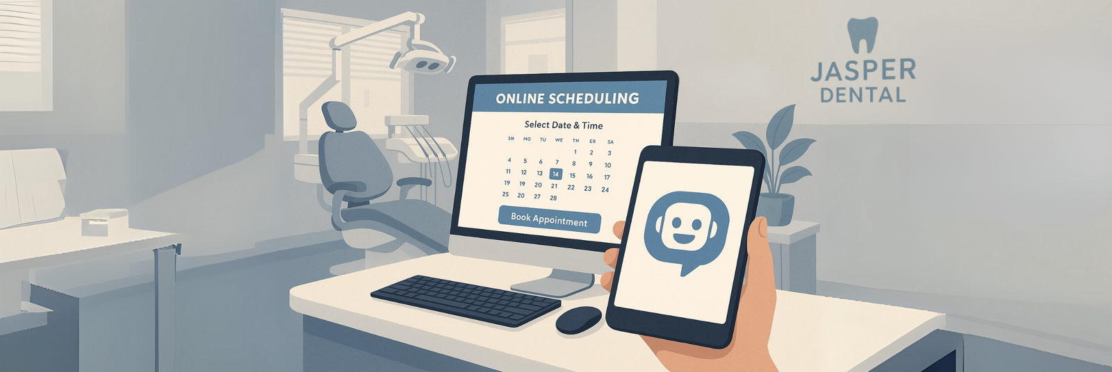 Offer Online Scheduling & AI Chatbot Convenience