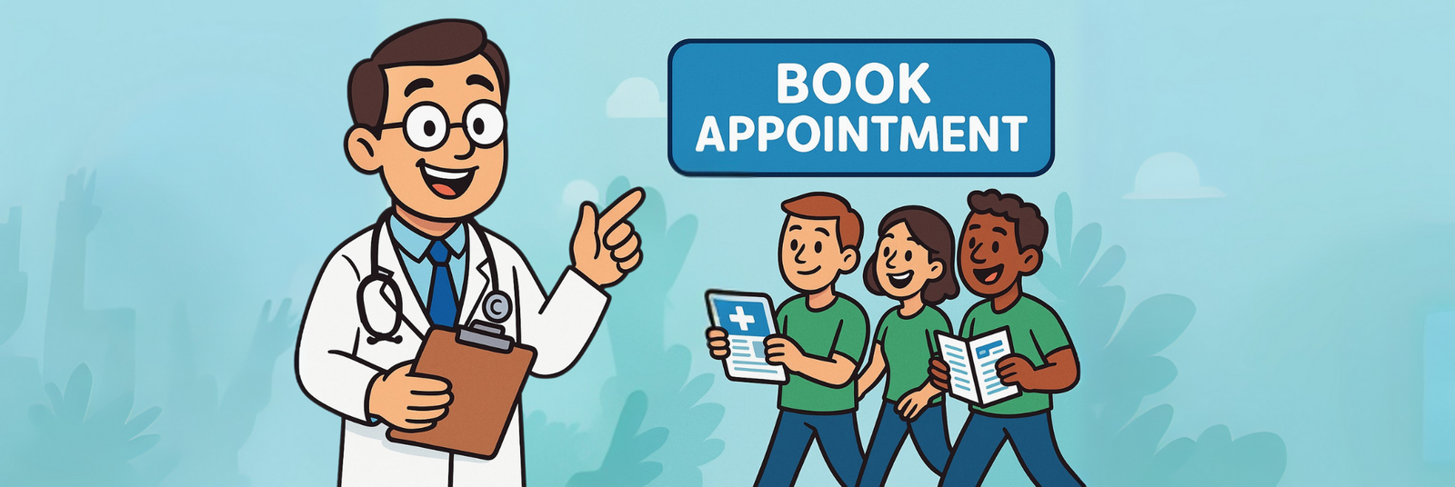 Convert Readers into Patients with Clear Calls to Action