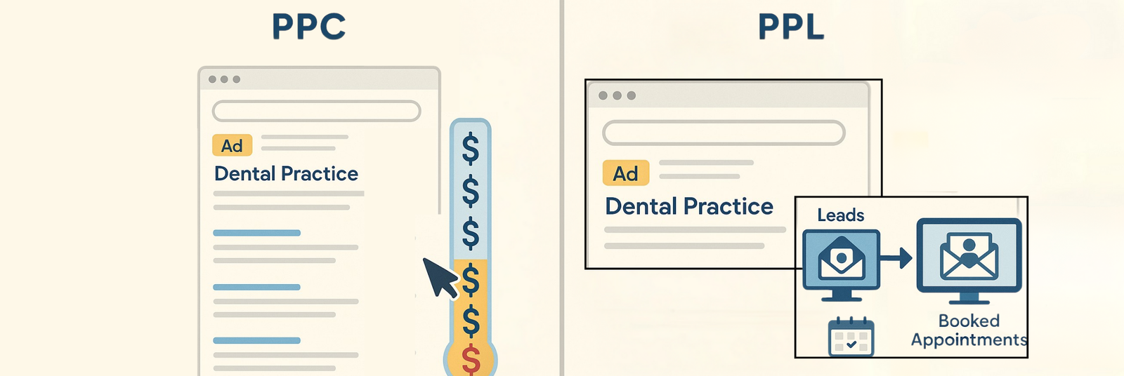 Costs Pay-Per-Click vs. Pay-Per-Lead